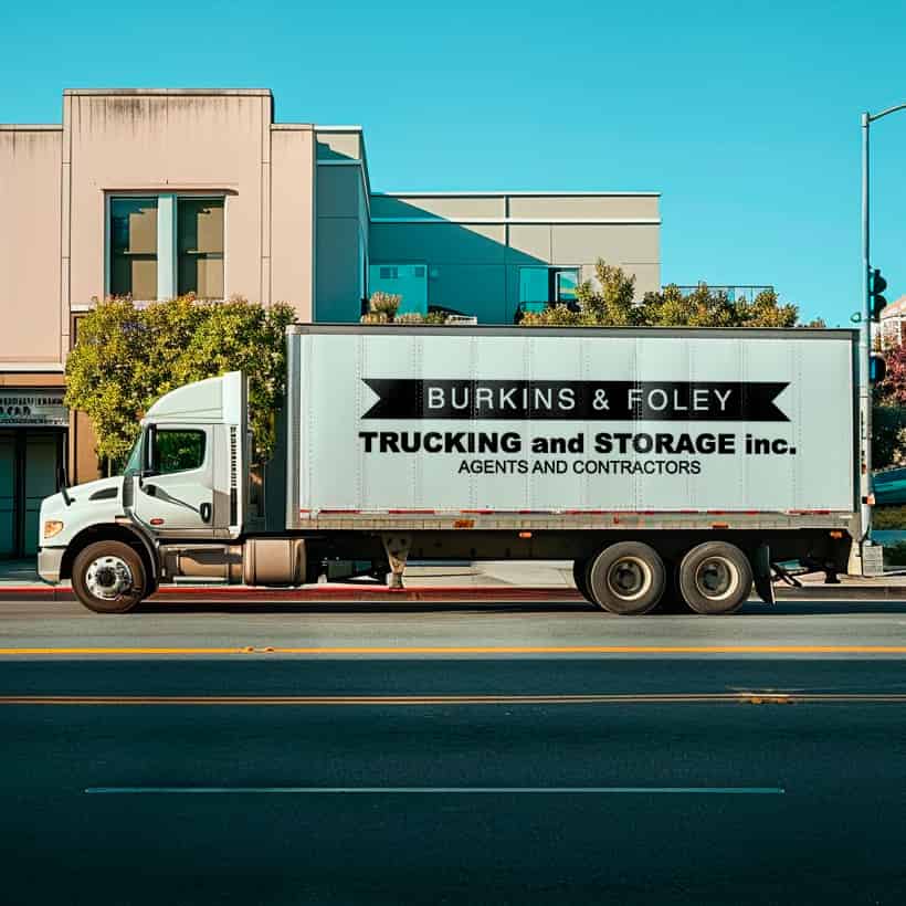 Burkins & Foley Trucking and Storage INC logo (B&F)