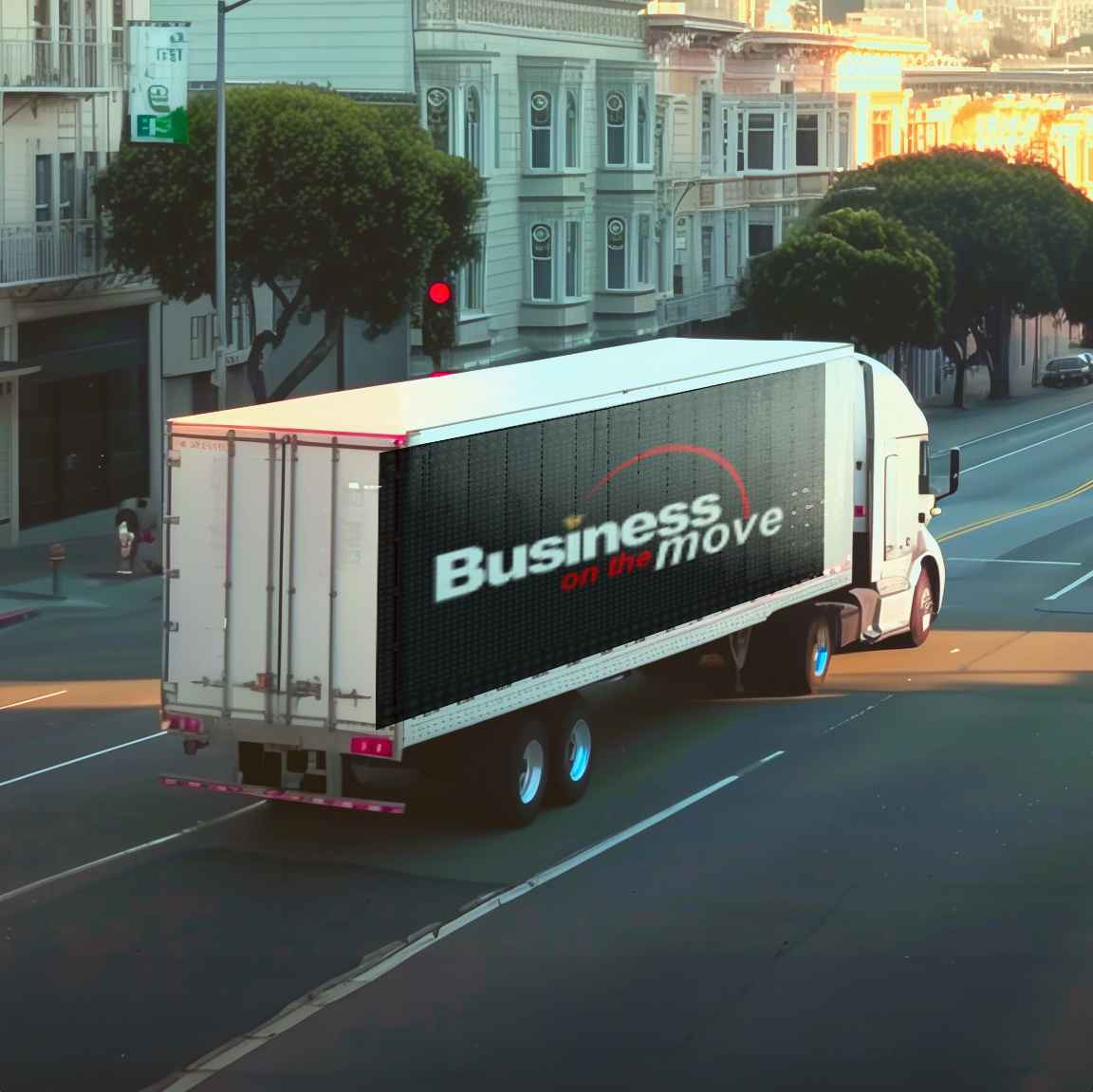 Business on the Move logo (BOT)