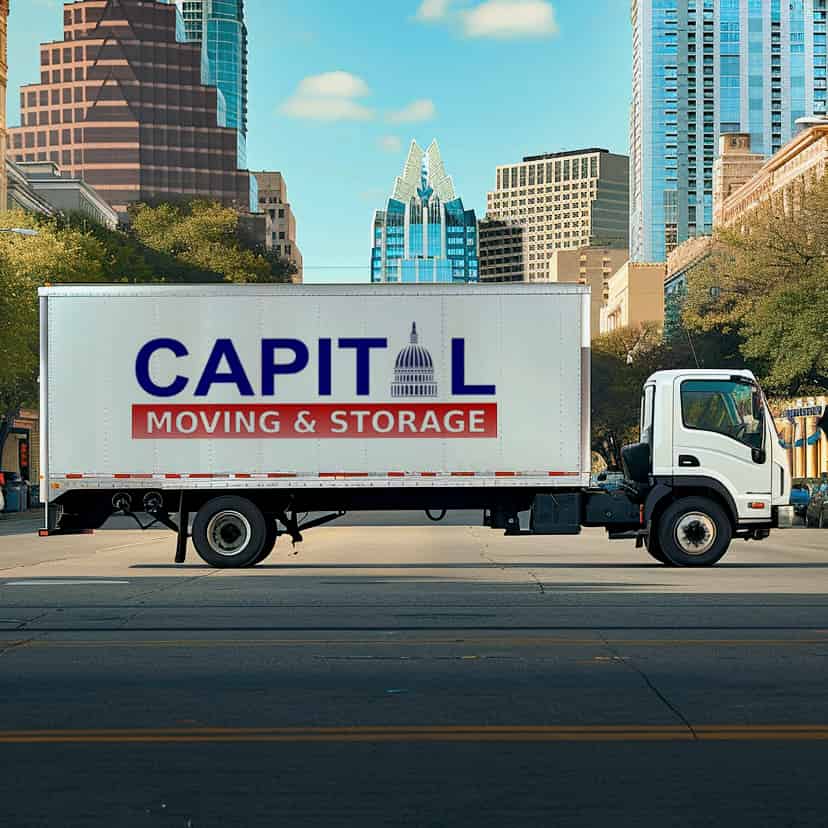 Capital Moving & Storage logo (CM&)
