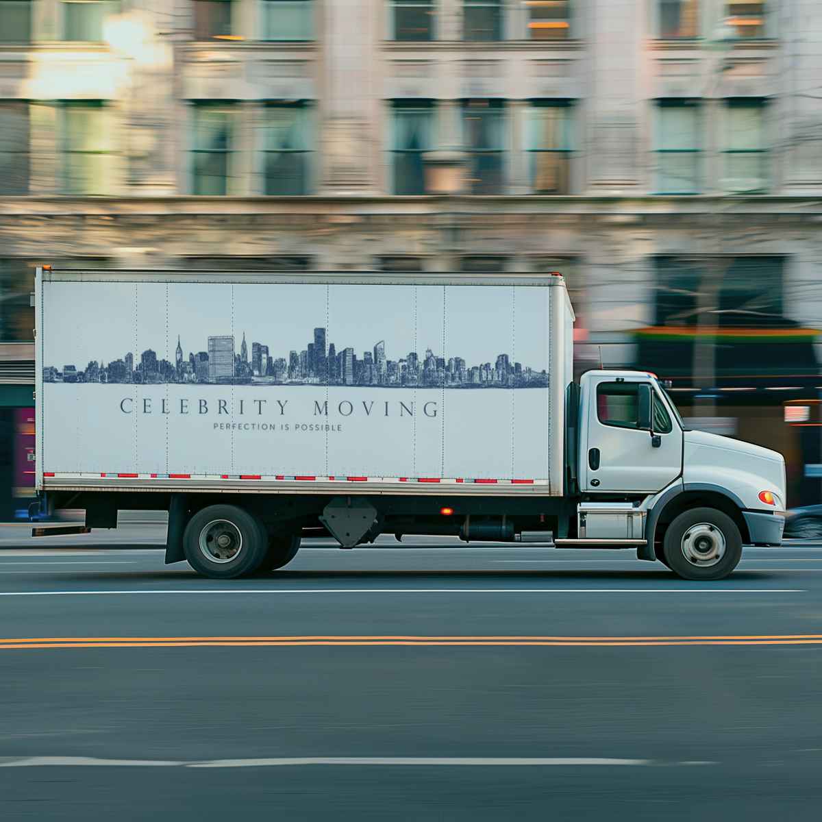 Celebrity Moving logo (CM)