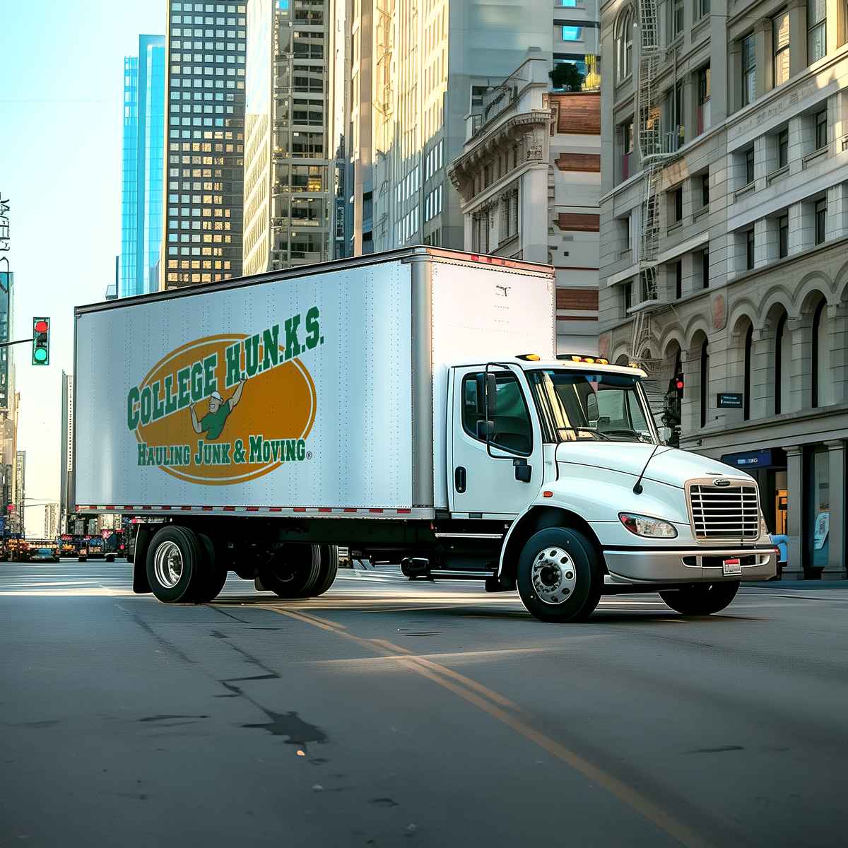 College HUNKS Hauling Junk & Moving logo (CHH)