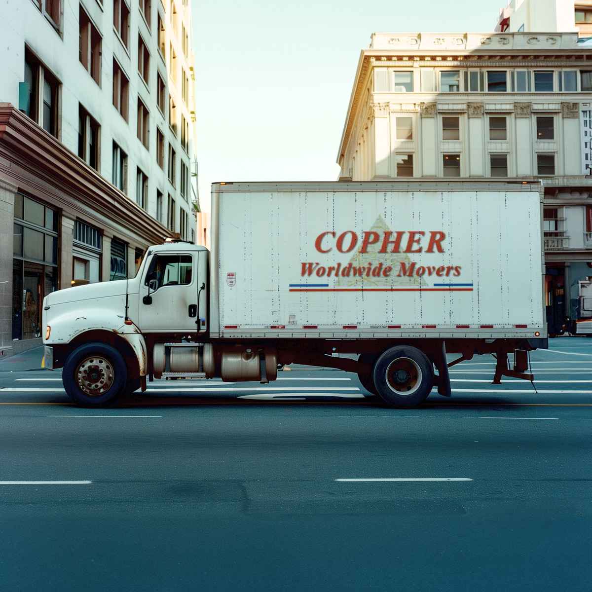 Copher Worldwide Movers logo (CWM)