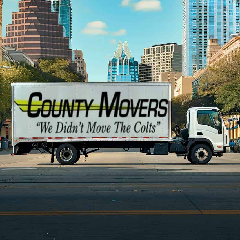 County Movers logo (CM)
