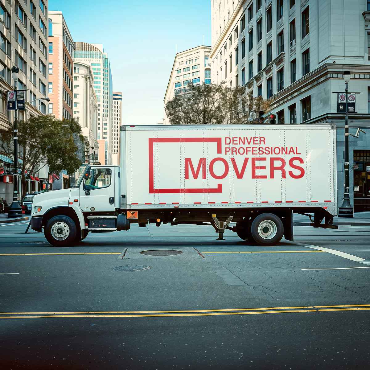 Denver Professional Movers logo (DPM)