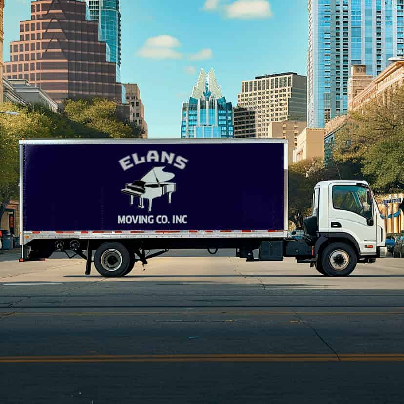 Elan's Moving logo (EM)