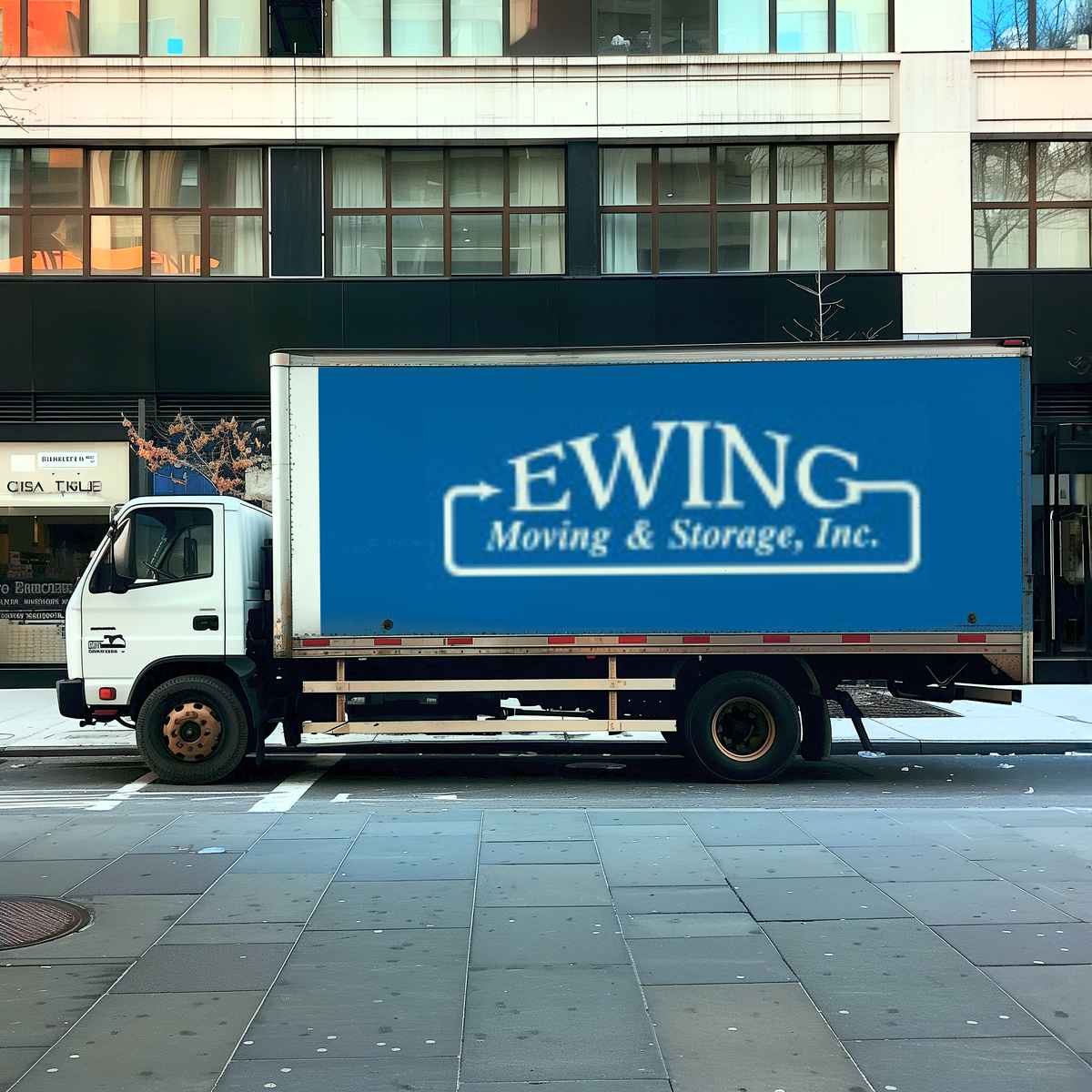 Ewing Moving Service logo (EMS)