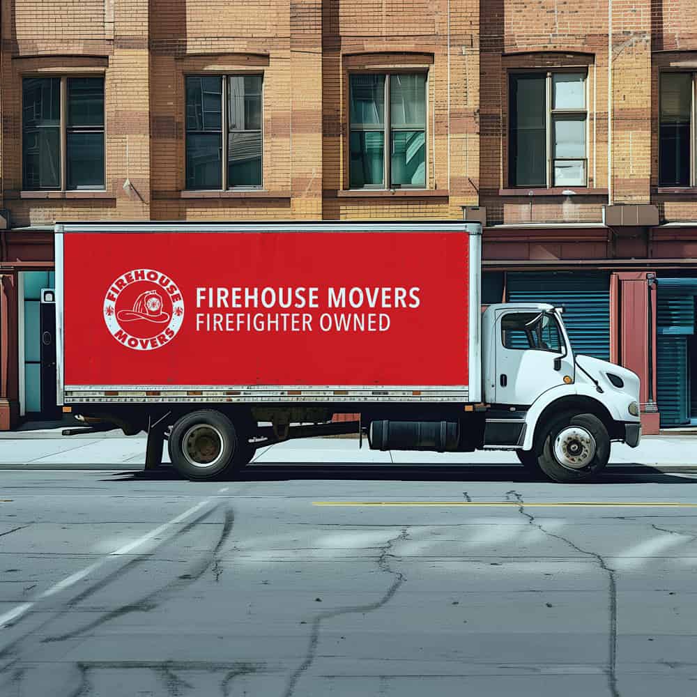 Firehouse Movers logo (FM)