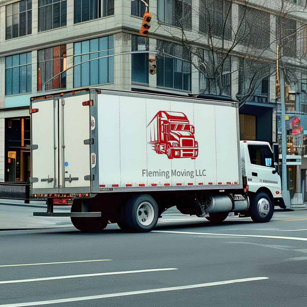 Fleming Moving LLC logo (FML)