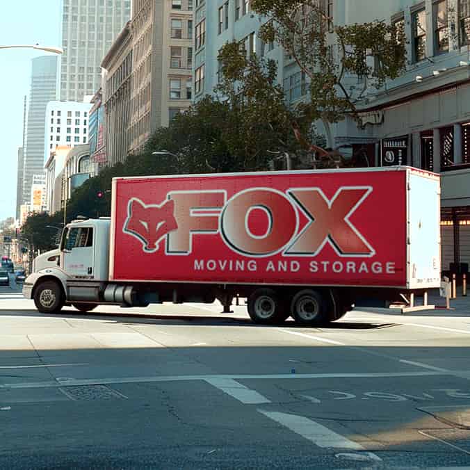 Fox™ Moving and Storage logo (FMA)