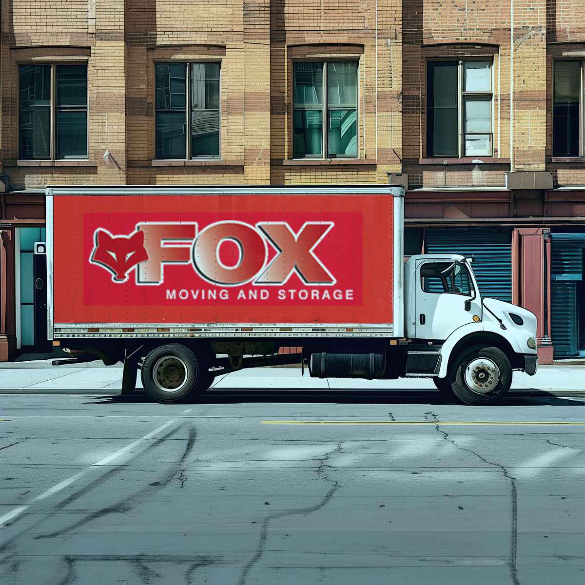 Fox™ Moving and Storage logo (FMA)