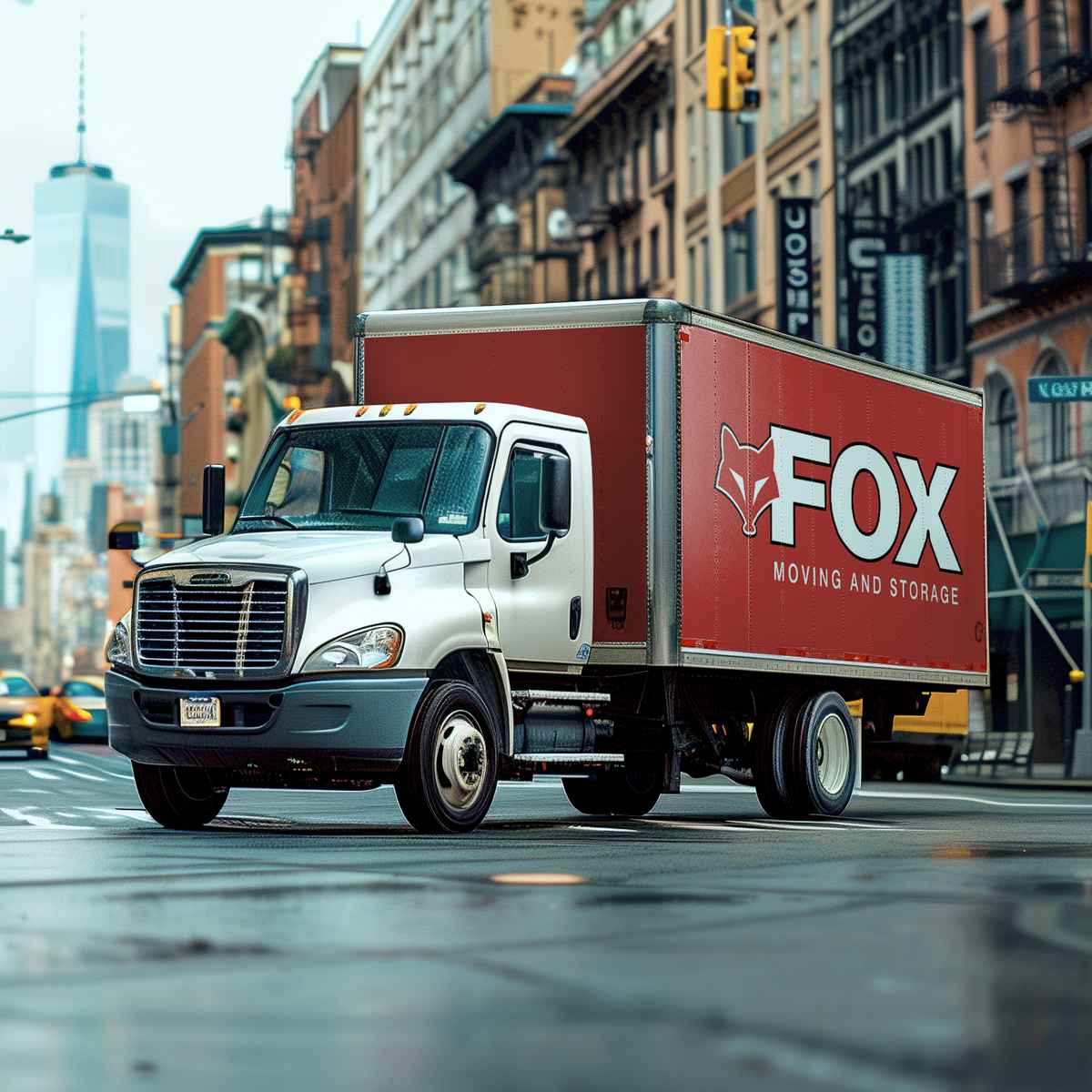 Fox™ Moving and Storage logo (FMA)