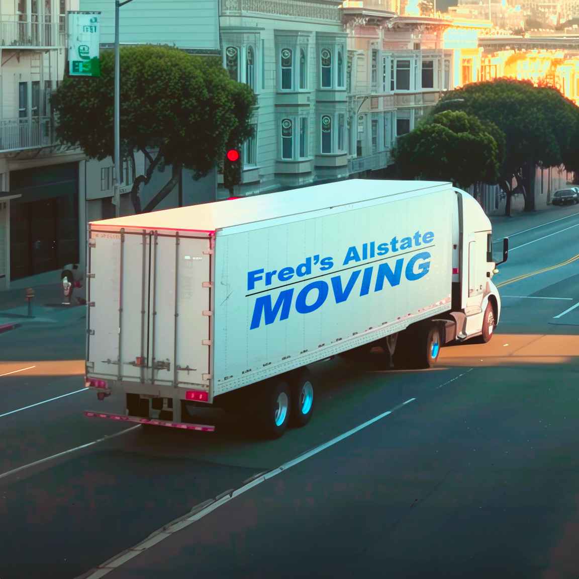 Fred’s Allstate Moving logo (FAM)