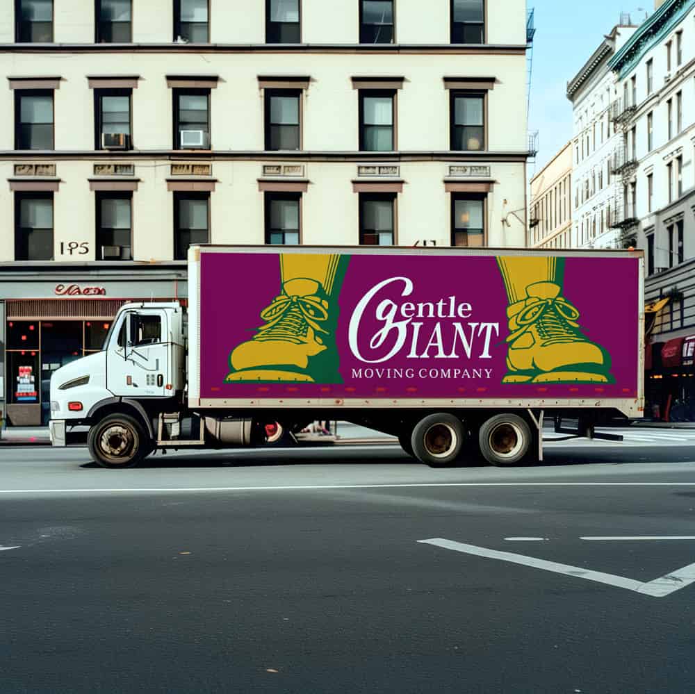 Gentle Giant Moving Company logo (GGM)