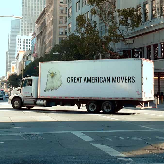 Great American Movers logo (GAM)