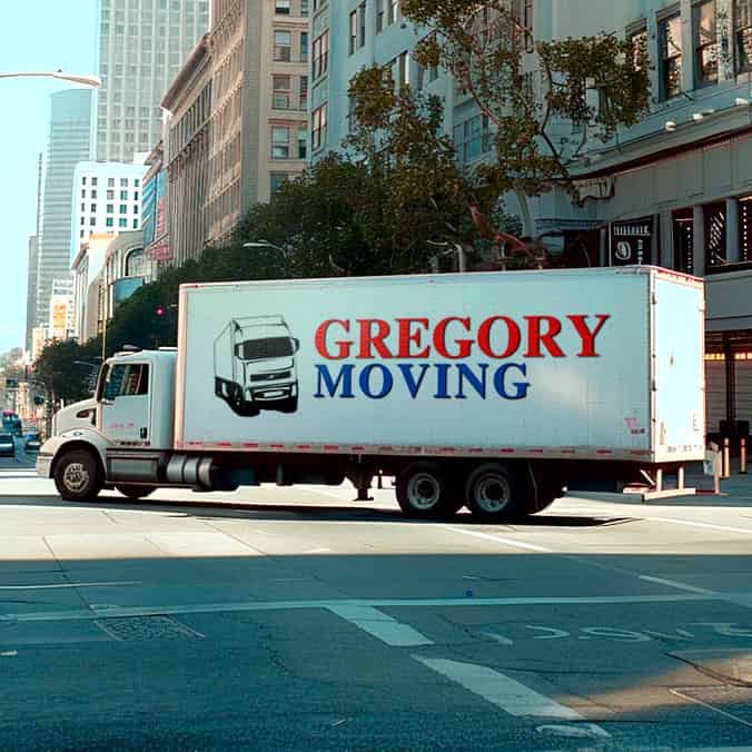 Gregory Moving Services logo (GMS)
