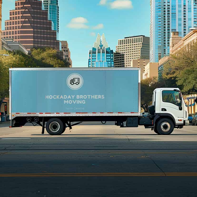 Hockaday Brothers Moving logo (HBM)