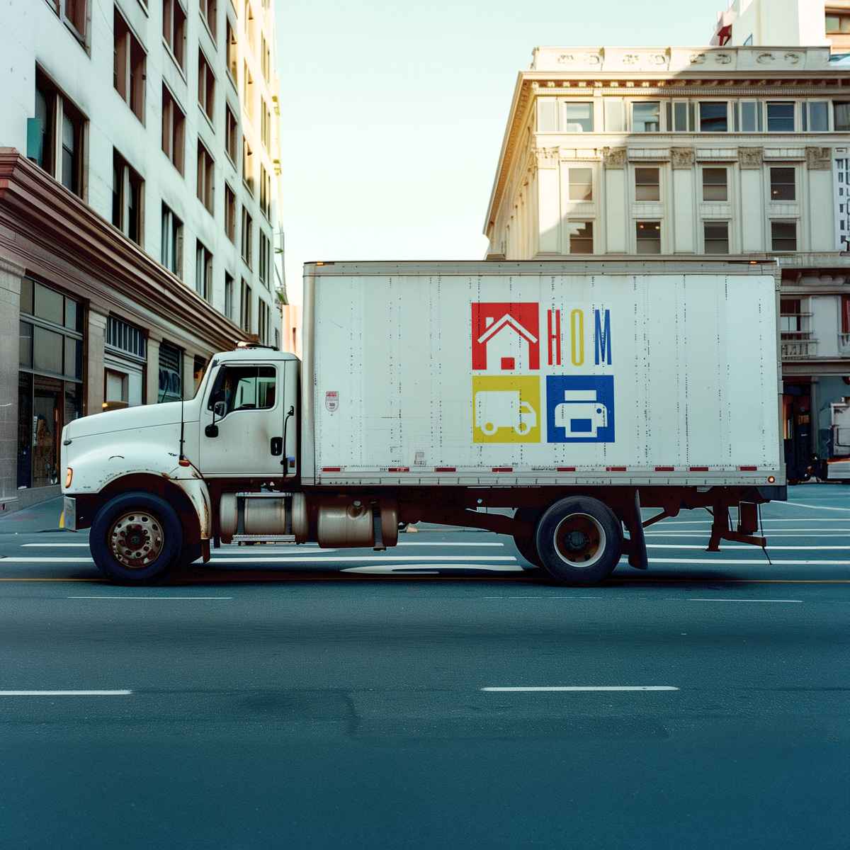 Home And Office Movers logo (HAO)