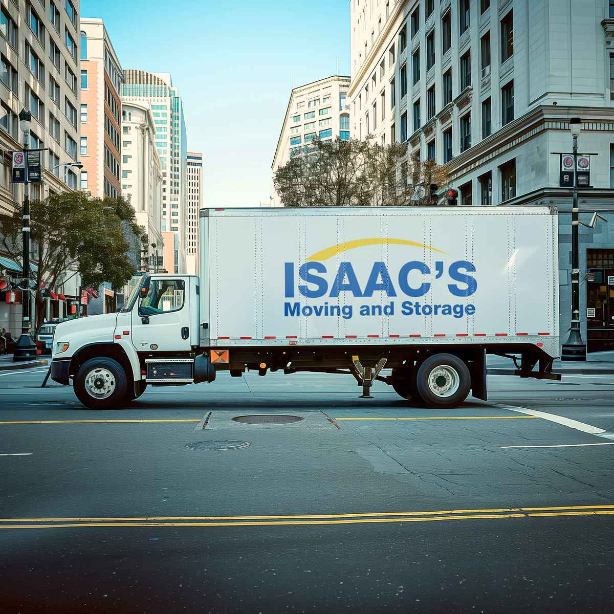 Isaac's Moving And Storage logo (IMA)