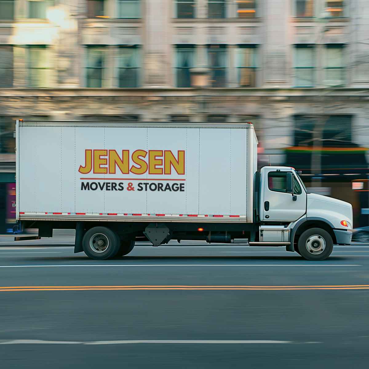 Jensen Movers & Storage logo (JM&)