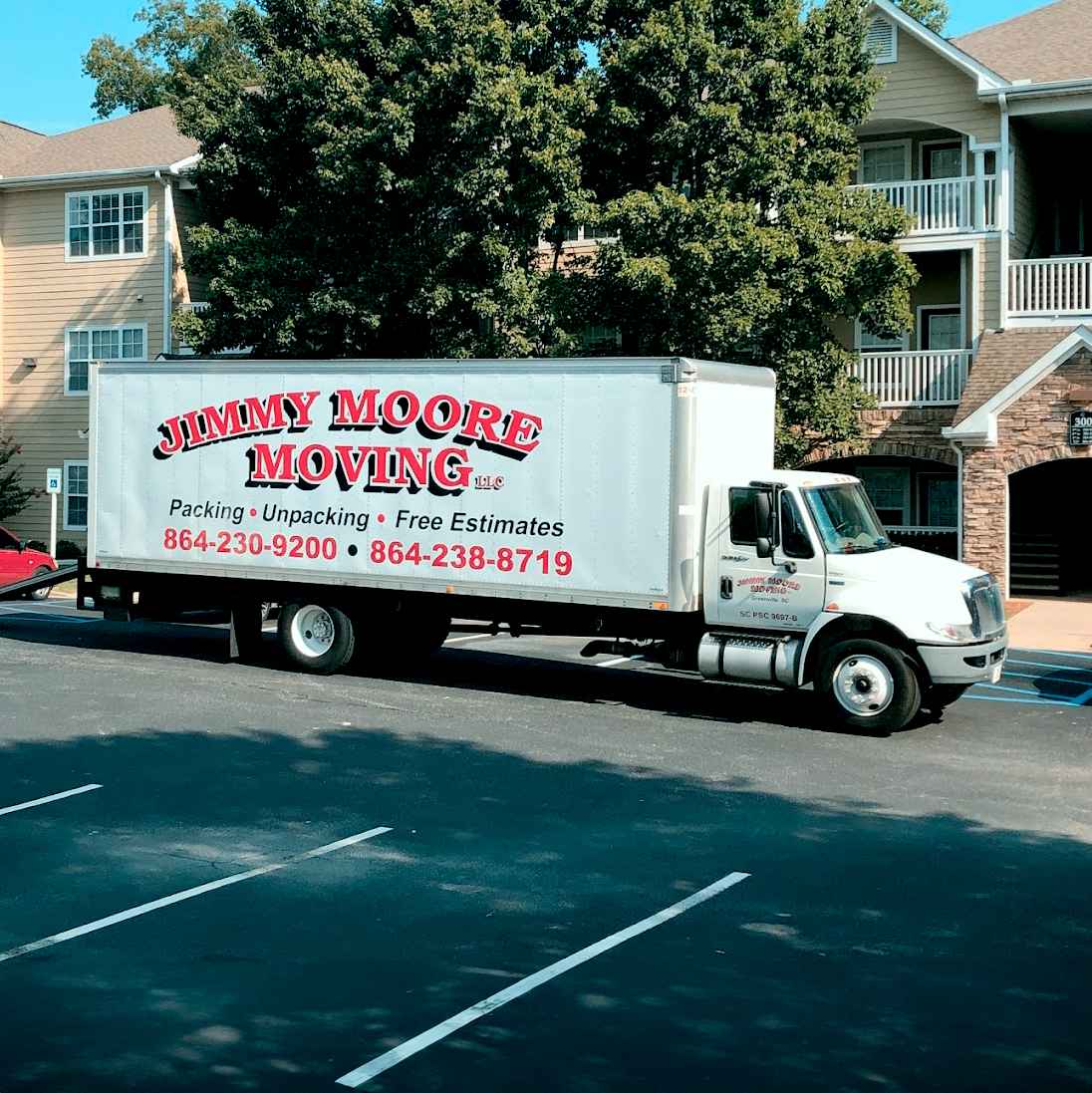 Jimmy Moore Moving Co logo (JMM)