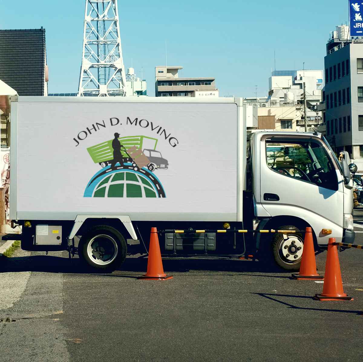 John D Moving logo (JDM)