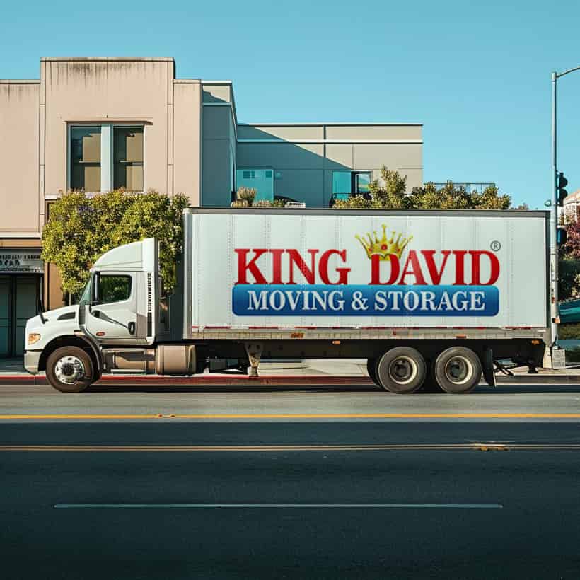 King David Moving & Storage logo (KDM)