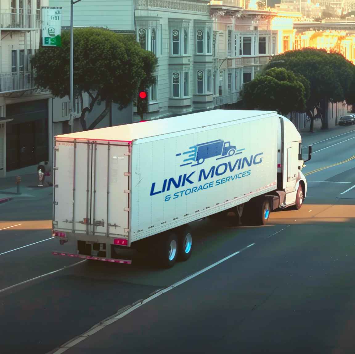 Link Moving & Storage Services logo (LM&)