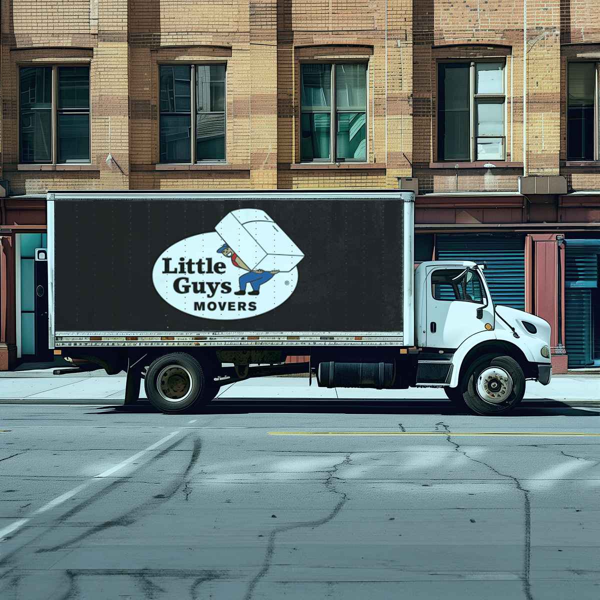 Little Guys Movers logo (LGM)