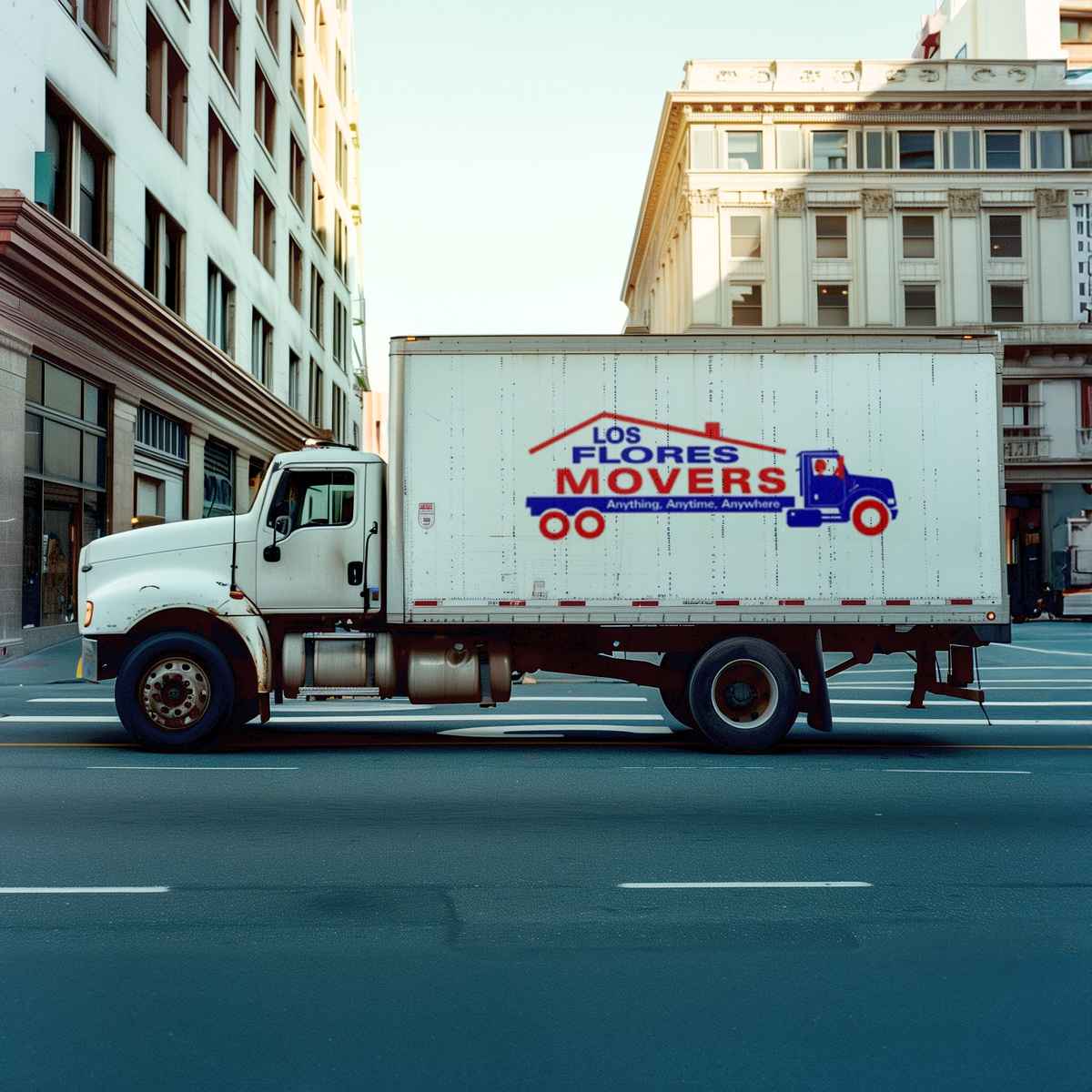 Los Flores Movers logo (LFM)