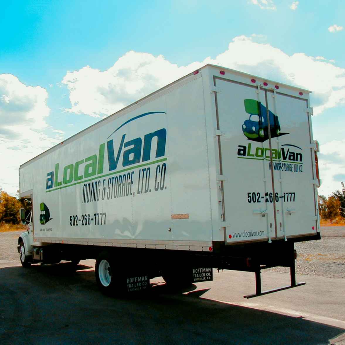 A Local Van Moving & Storage logo (ALV)