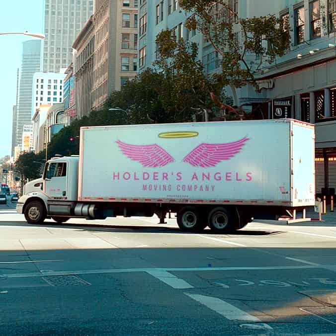 Holders Angels Moving Company logo (HAM)
