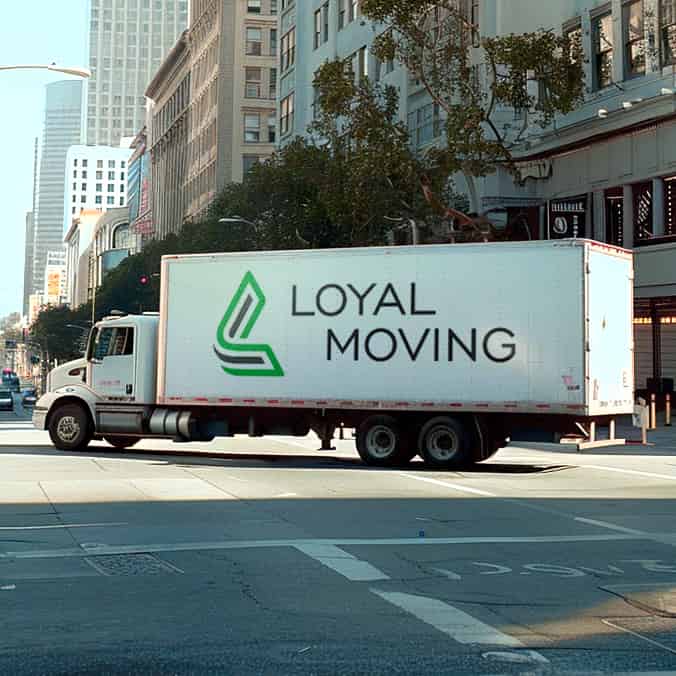 Loyal Moving logo (LM)