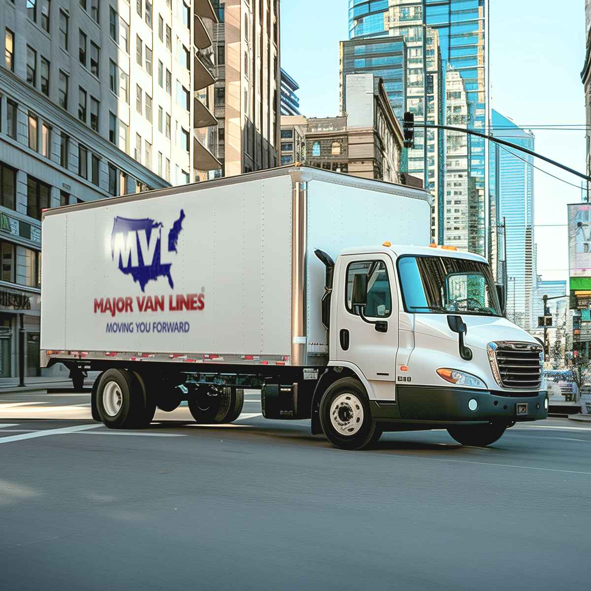 Major Van Lines logo (MVL)