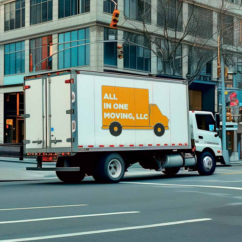 All In One Moving LLC logo (AIO)