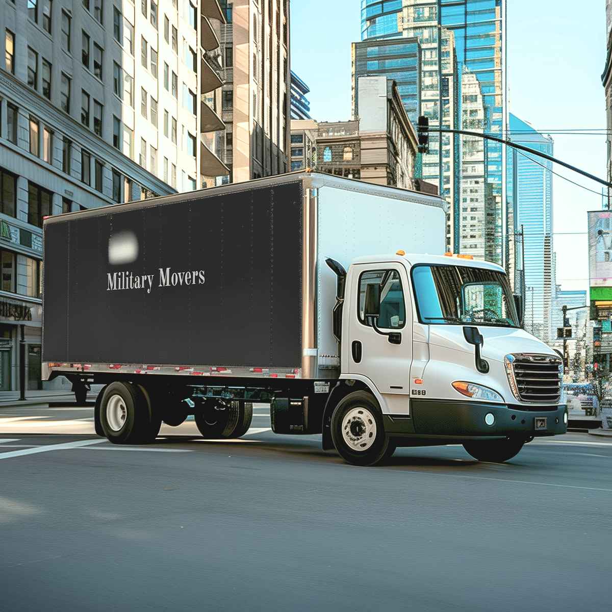 Military Movers logo (MM)