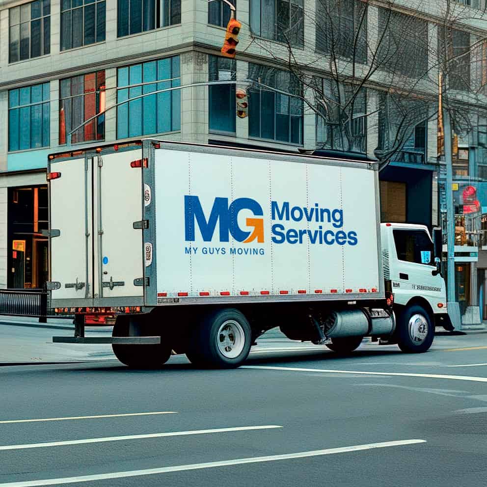 My Guys Moving & Storage logo (MGM)