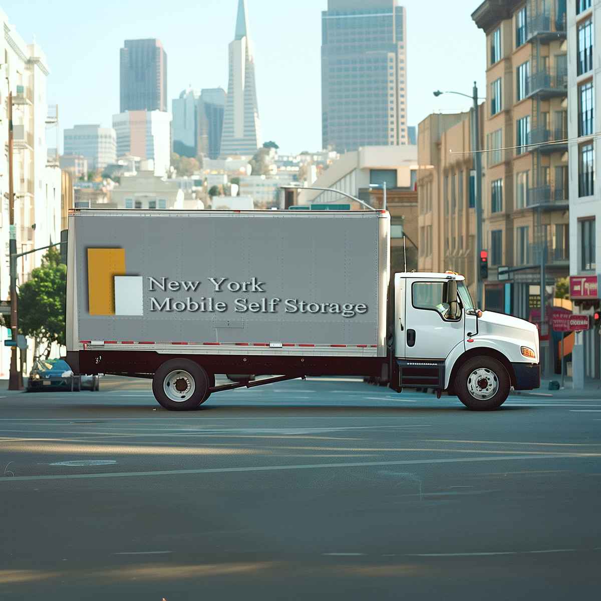 NY Mobile Self Storage logo (NMS)