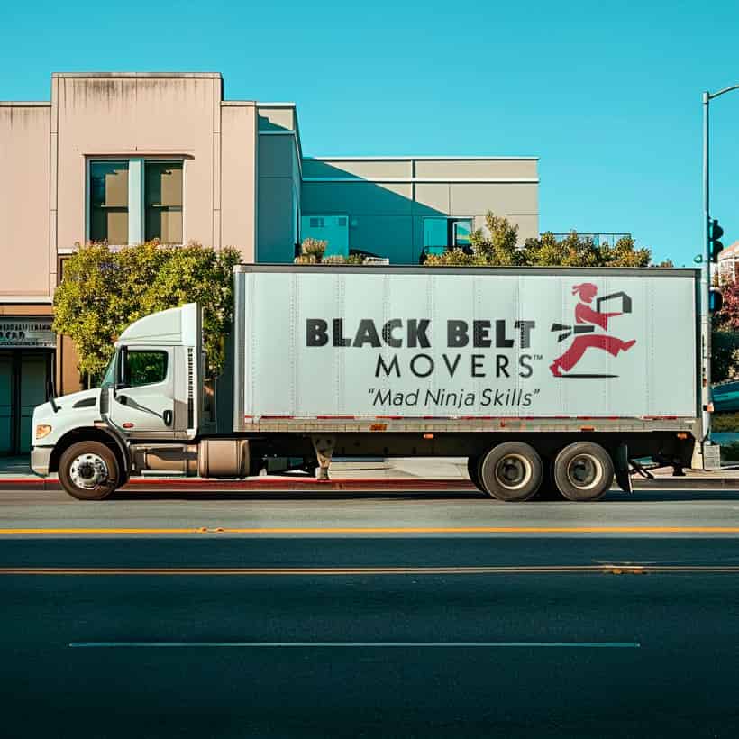 Black Belt Movers logo (BBM)