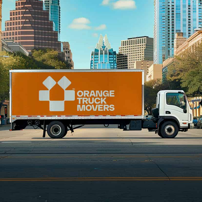 Orange Truck Movers logo (OTM)