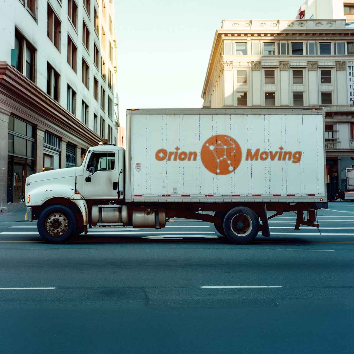 Orion Moving logo (OM)