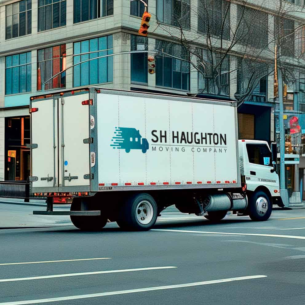 SH Haughton Moving Company logo (SHM)