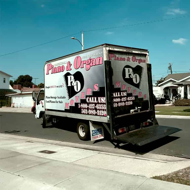 Piano & Organ Moving Co Inc 
