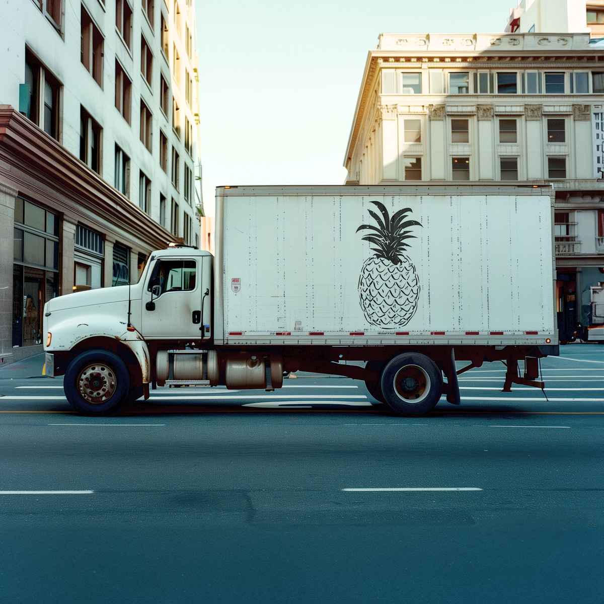Pineapple Movers logo (PM)
