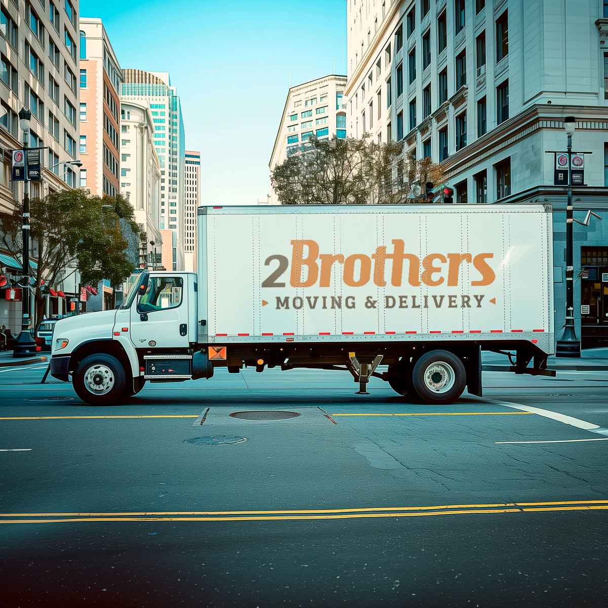 2 Brothers Moving & Delivery logo (2BM)