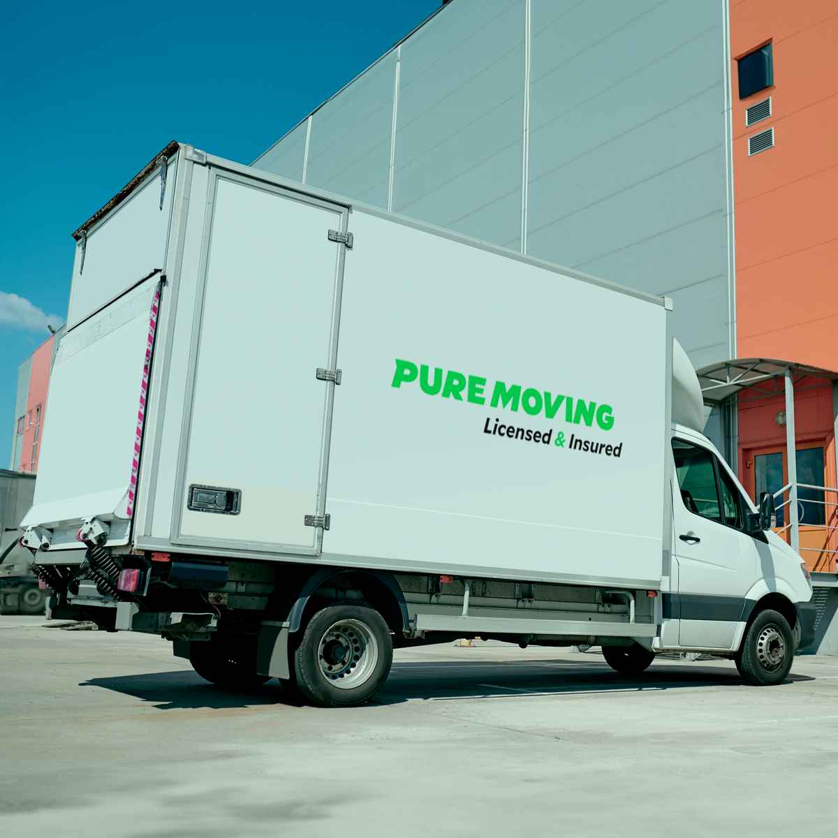 Pure Moving logo (PM)
