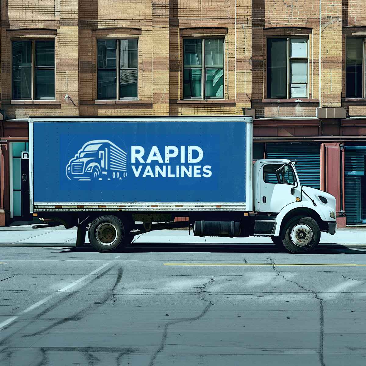 Rapid VanLines logo (RV)