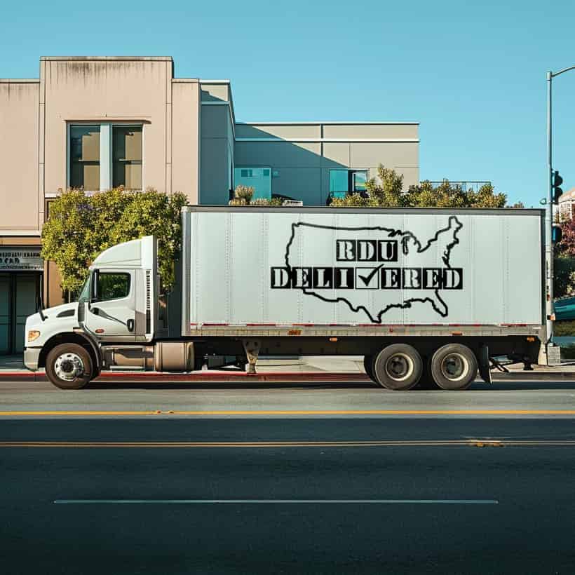 Rdu Delivered logo (RD)