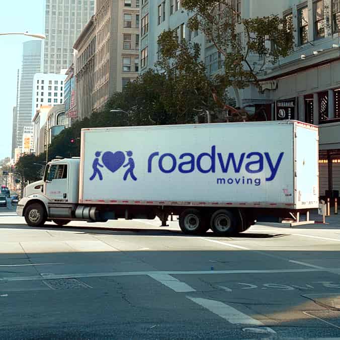 Roadway Moving logo (RM)