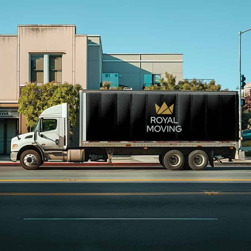 Royal Moving logo (RM)