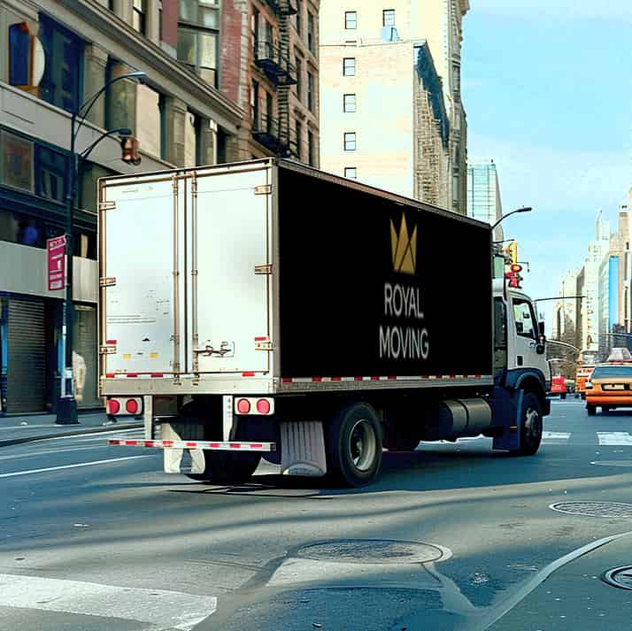Royal Moving & Storage logo (RM&)